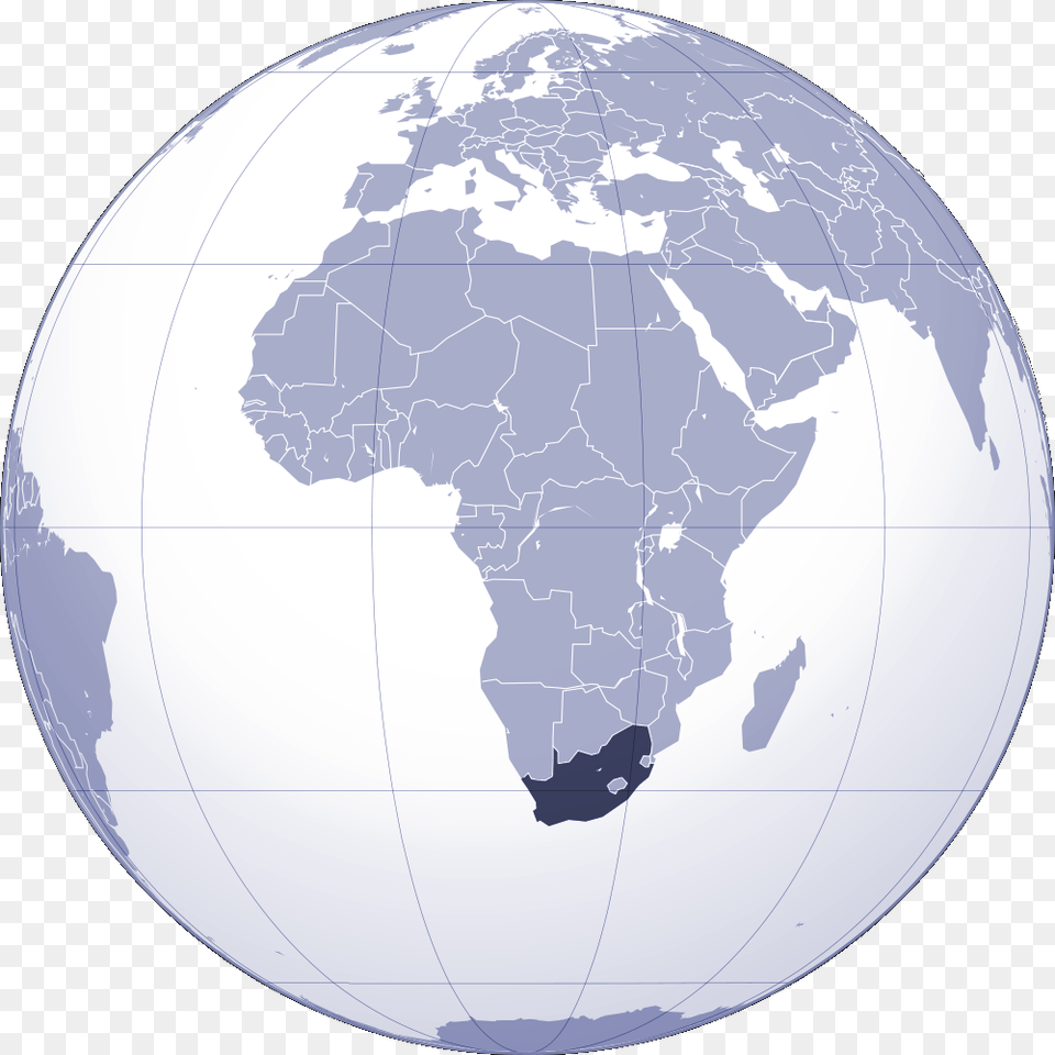 Where Is South Africa Located Large Map World Map, Astronomy, Globe, Outer Space, Planet Png