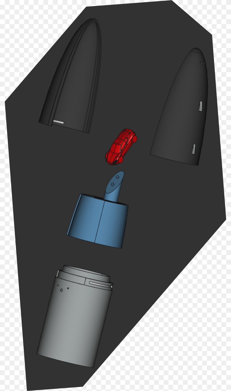 Where The Fairing Mechanism Ejected The Tesla As Planned Mouse, Cosmetics, Lipstick, Mailbox, Bottle Free Png