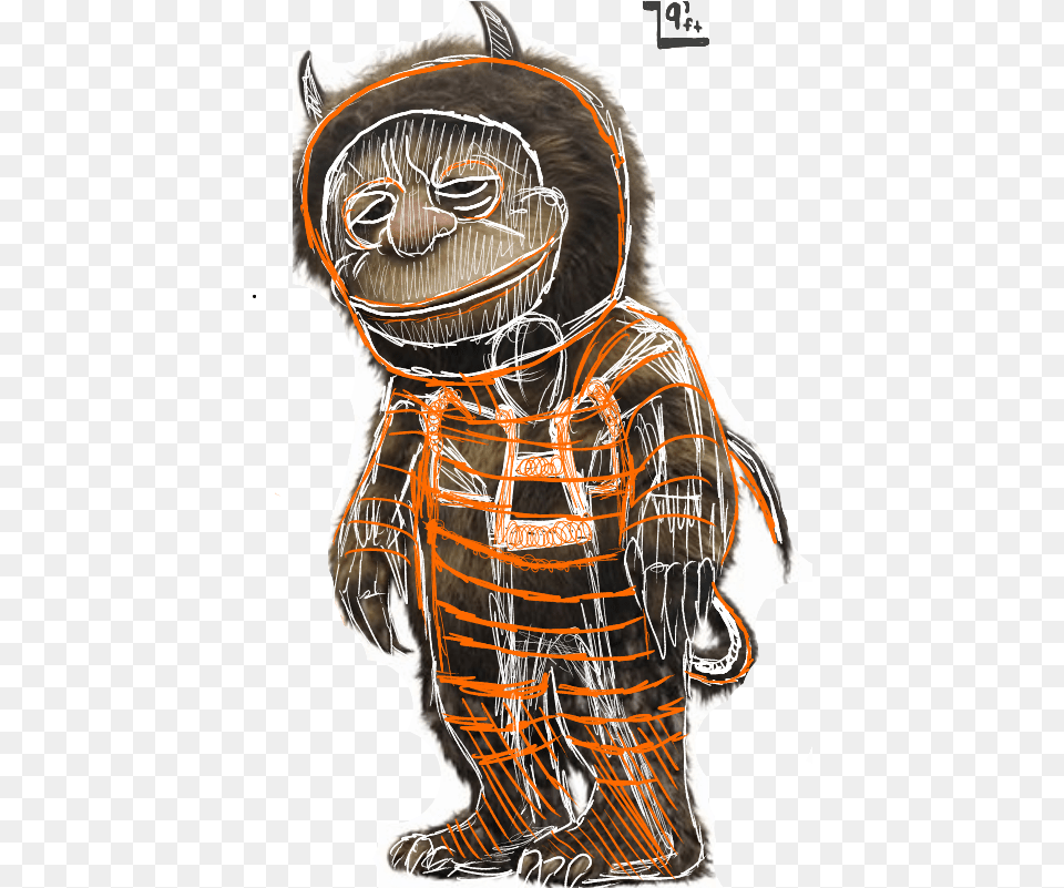 Where The Wild Things Are Drawing Youtube Carol Where The Wild Things Are Book, Adult, Female, Person, Woman Free Png
