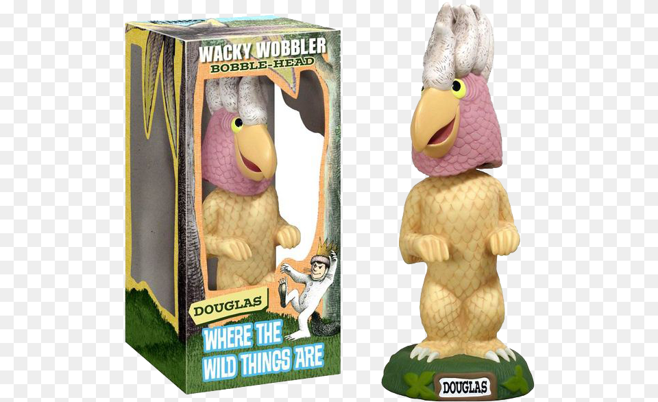 Where The Wild Things Are Wild Things Are 39douglas39 Wacky Wobbler Bobble Head, Plush, Toy, Baby, Person Png