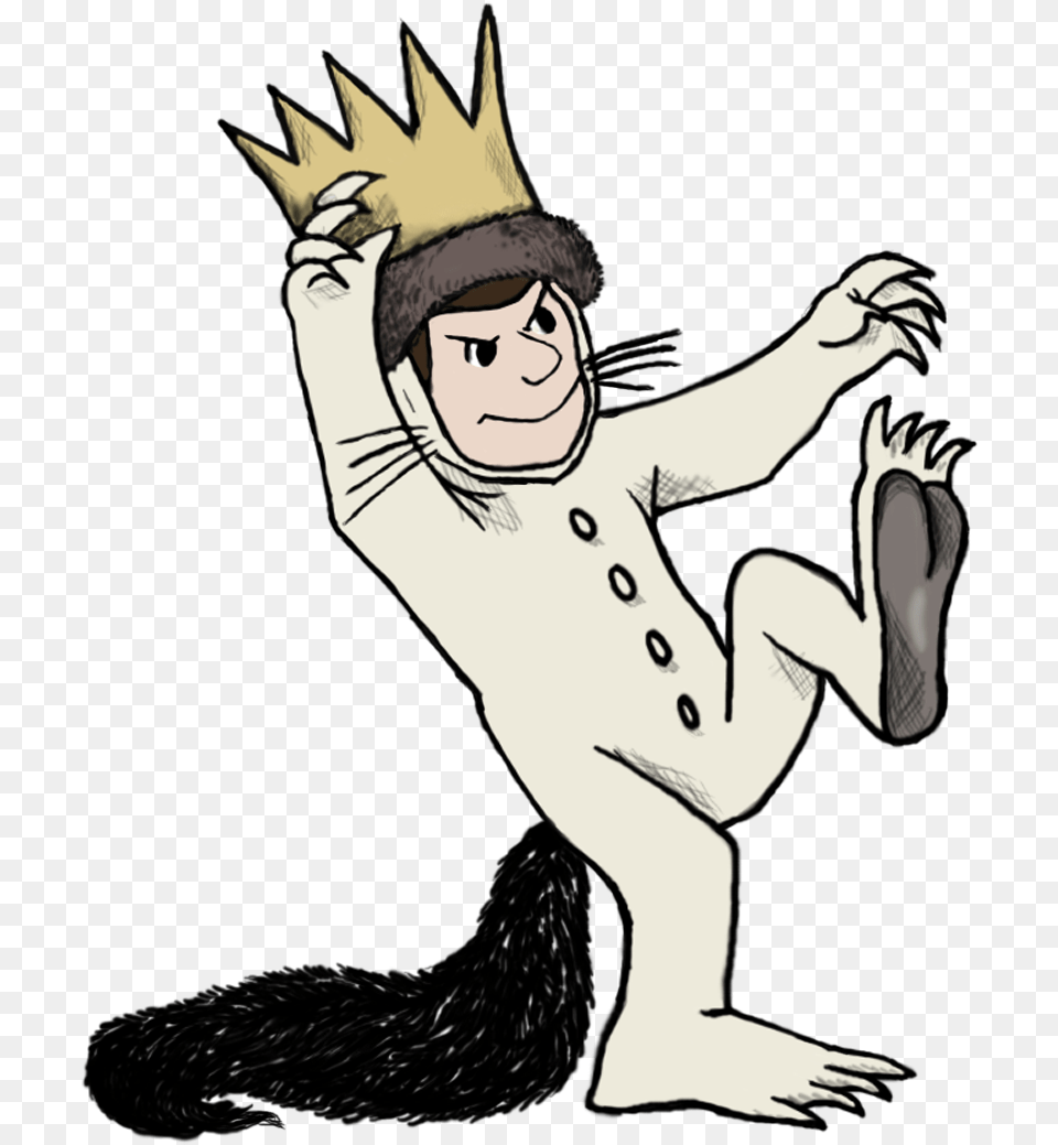 Where The Wild Things Are Youtube Clip Art Max From Where The Wild Things, Book, Comics, Publication, Baby Png Image