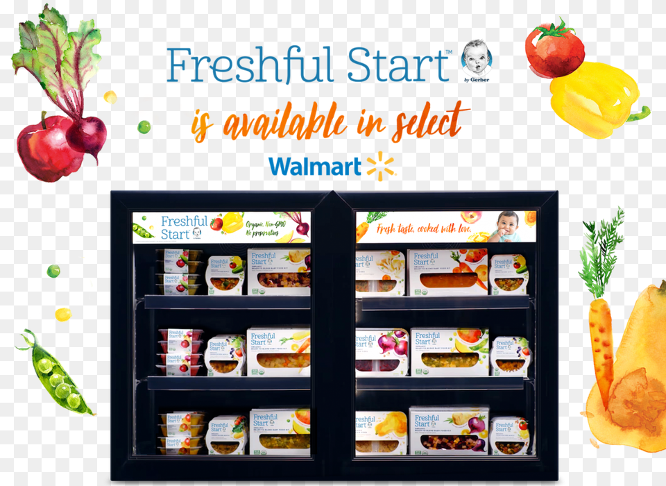 Where To Buy Gerber Freshful Start, Lunch, Meal, Food, Refrigerator Png Image