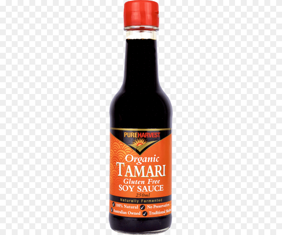 Where To Buy Organic Organic Tamari Soy Sauce, Food, Seasoning, Syrup, Alcohol Free Transparent Png