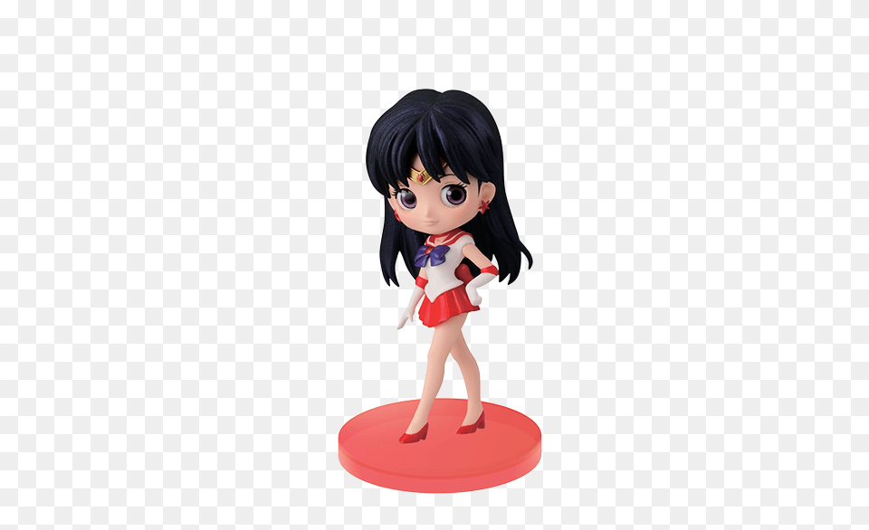 Where To Buy Sailor Mars Q Posket, Figurine, Baby, Person, Book Png