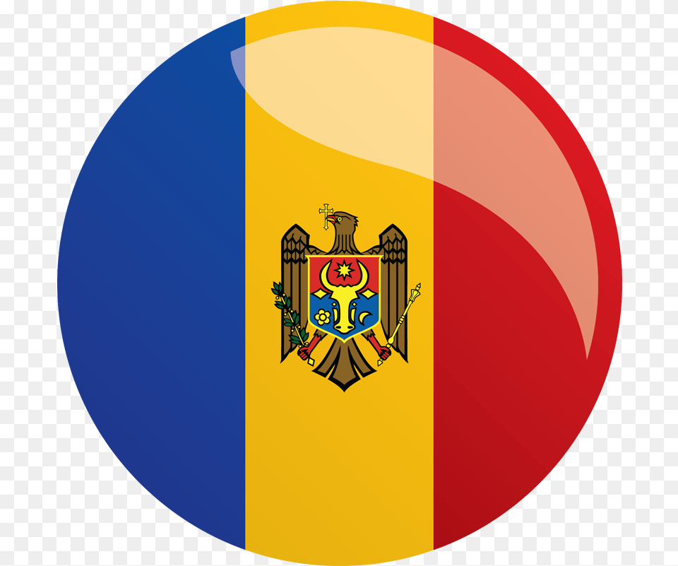 Where We Work Moldova Flag, Logo, Disk Png Image