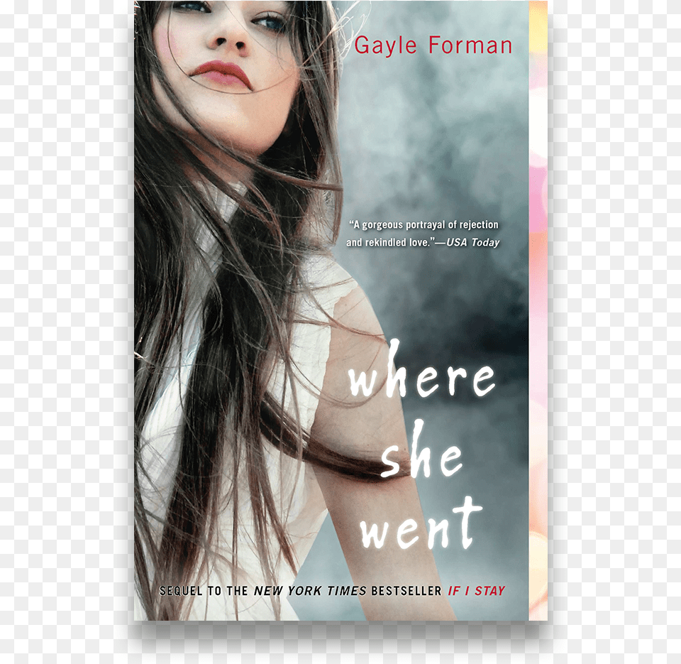 Whereshewent She Went Gayle Forman Book Cover, Publication, Adult, Person, Woman Free Png