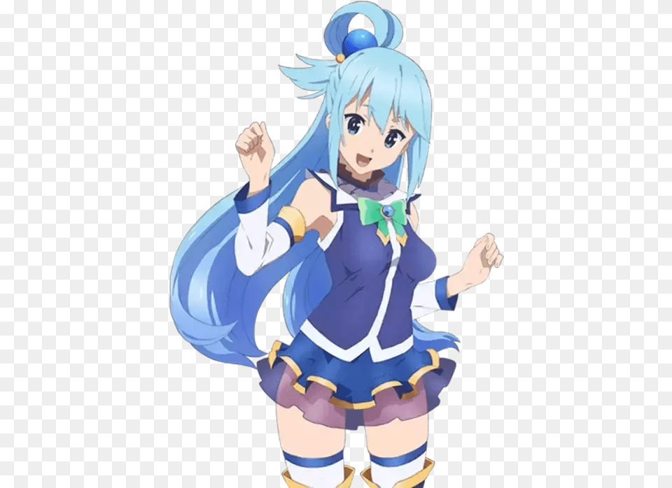 Which Are Some Anime Characters With Blue Hair Quora Blue Hair Anime Girl Name, Book, Comics, Publication, Baby Free Png Download