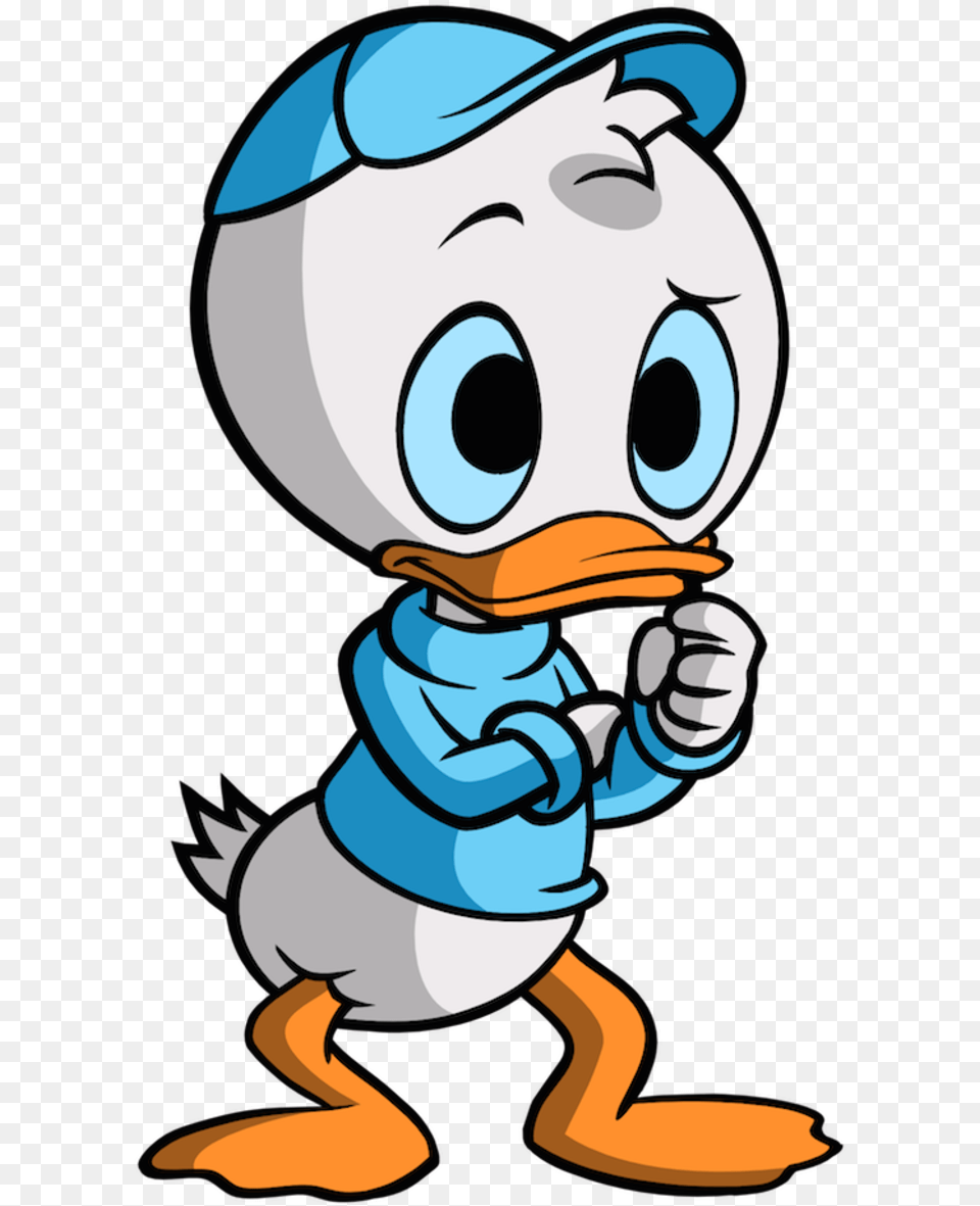 Which Ducktales Character Are You Dewey Duck Tales, Baby, Person, Cartoon, Face Png Image