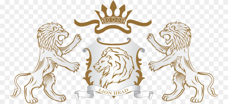 Which Is What Makes Lion Head So Unique Lions Head Logo, Animal, Mammal, Wildlife, Emblem Free Png Download