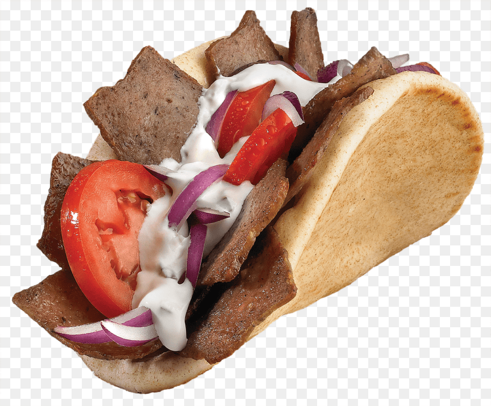 Which Wich Gyro Sandwich Wich Gyro Sandwich, Bread, Food, Pita Free Png