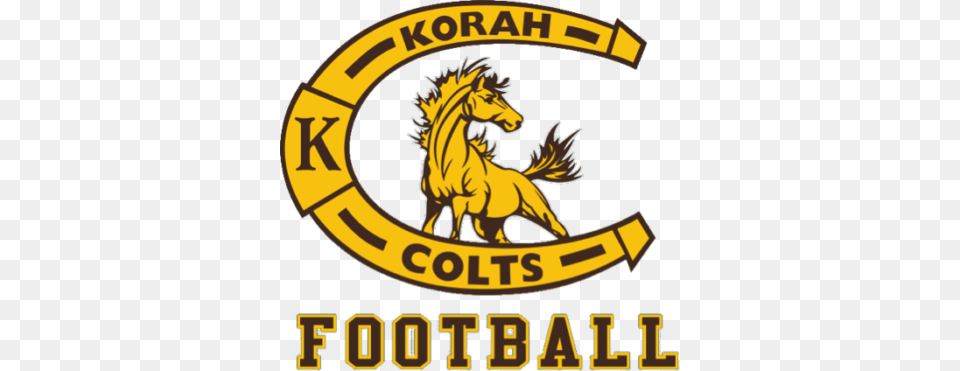While Both The Junior And Senior Korah Colts Football Sault Ste Marie Highschool Logos, Badge, Logo, Symbol, Emblem Free Png