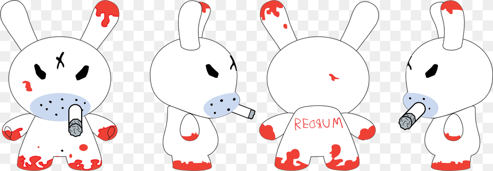While The Redrum Dunny Was Cool In The Past Stuffed Toy, Plush, Nature, Outdoors, Snow Free Transparent Png