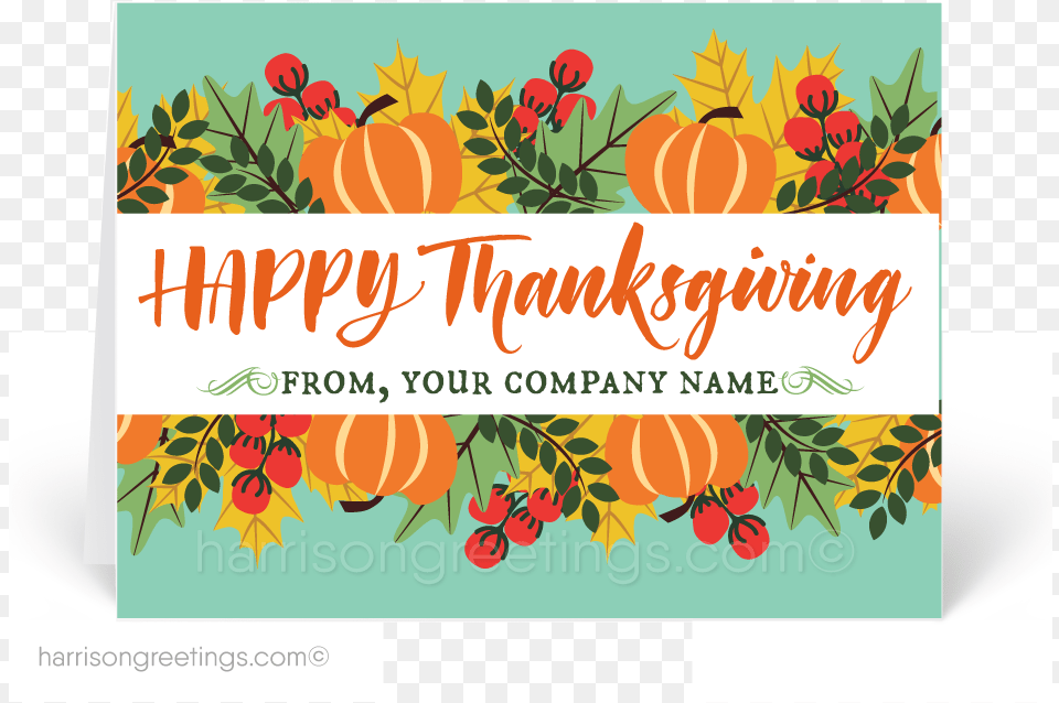 Whimsical Thanksgiving Cards For Customers Greeting Card, Art, Envelope, Floral Design, Graphics Free Transparent Png