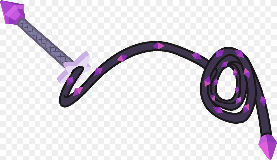 Whip, Sword, Weapon, Purple Png