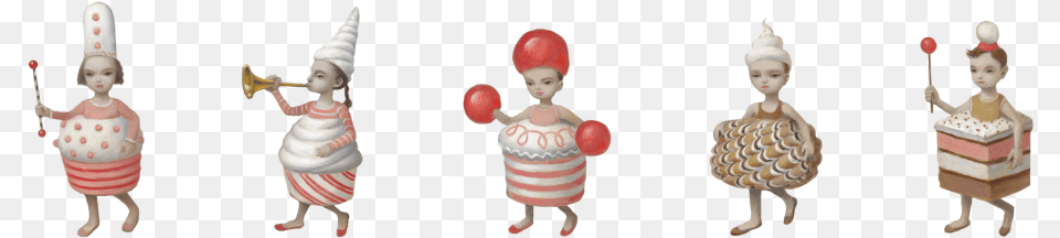 Whipped Cream Sketches By Mark Ryden Whipped Cream American Ballet Theatre, Figurine, Baby, Person, People Free Png