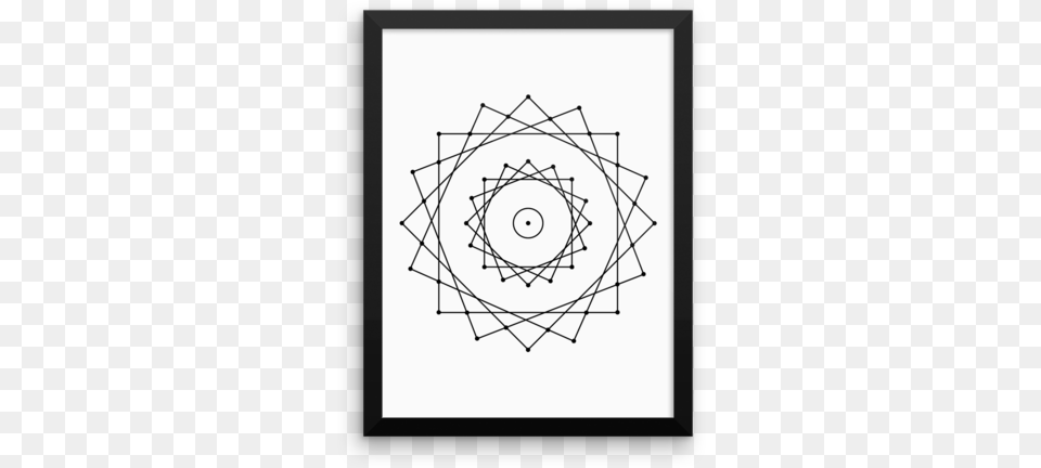 Whirling Squares Square Matrix Sacred Geometry, Spiral, Blackboard Free Transparent Png