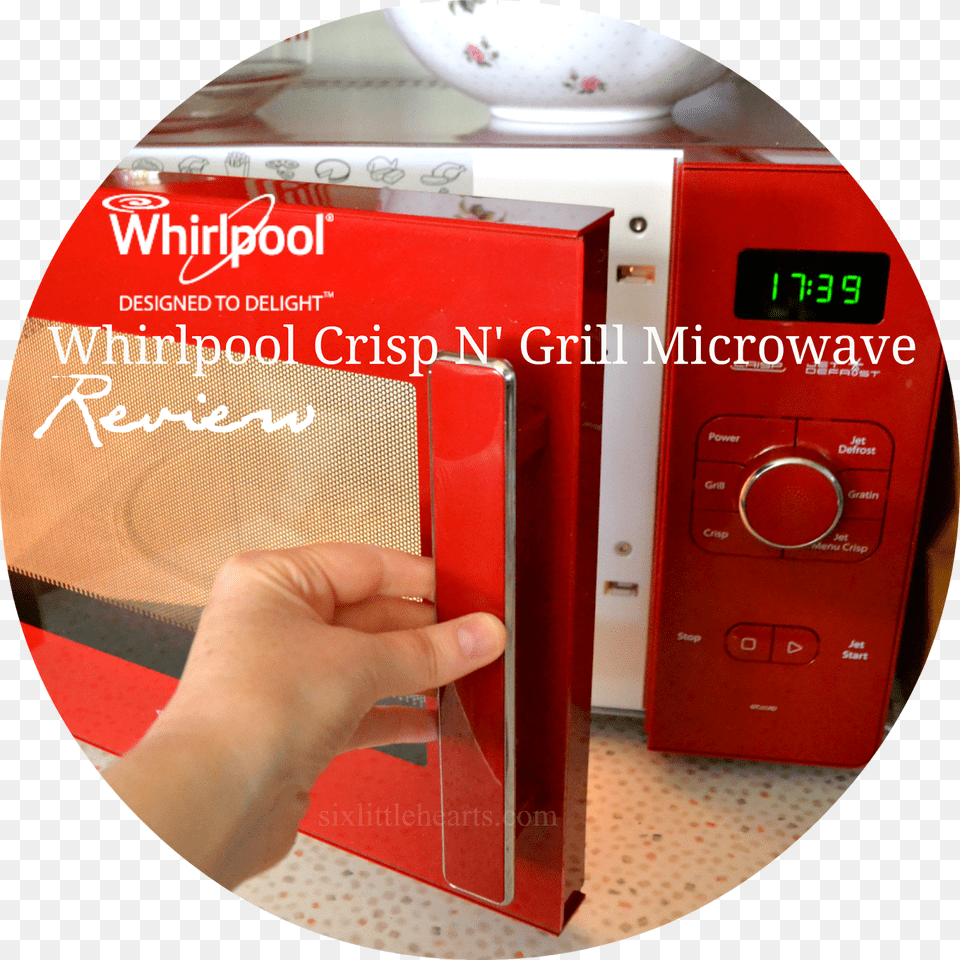 Whirlpool Red Microwave, Baby, Electrical Device, Person, Switch Png