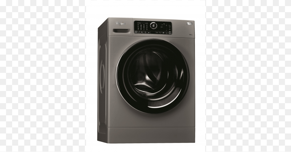Whirlpool Supreme Care 10kg Washing Machine Whirlpool 9kg Front Loader Silver Washing Machine, Appliance, Device, Electrical Device, Washer Free Png Download