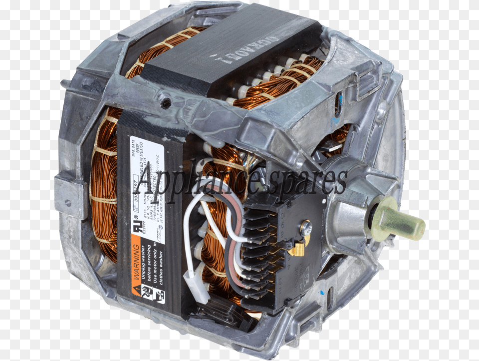 Whirlpool Top Loader Washing Machine Motor Electrical Connector, Coil, Rotor, Spiral, Car Png Image