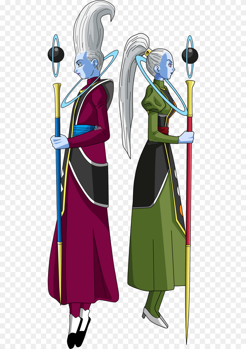 Whis Y Vados Dragon Ball Super Vados E Whis, Book, Clothing, Comics, Costume Free Transparent Png