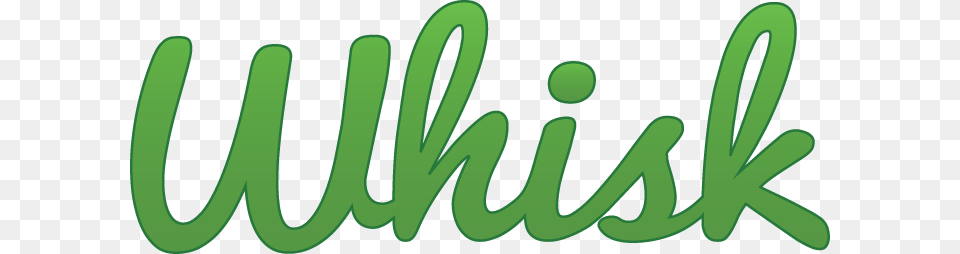 Whisk Woos America Whisk App Logo, Green, Text, Light, Handwriting Free Png Download