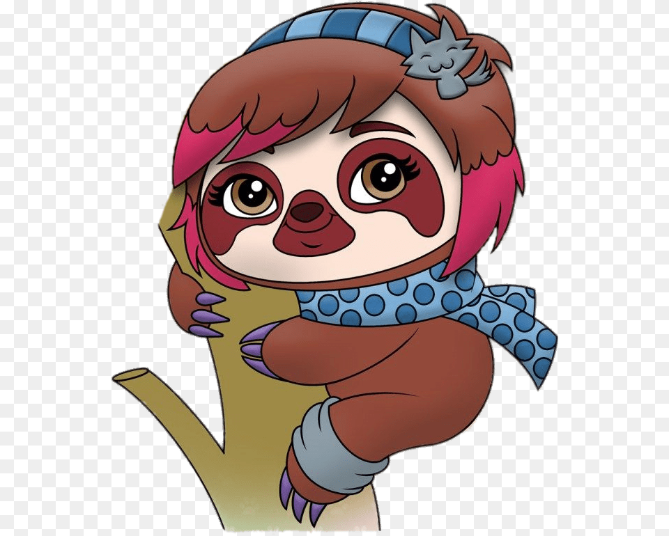 Whisker Haven Miss Sophia The Sloth, Baby, Person, Face, Head Free Png Download