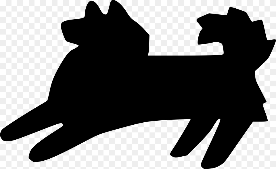 Whiskers Cat Dog Canidae Clip Art Siluet Sobaki Klipart, Gray Png Image