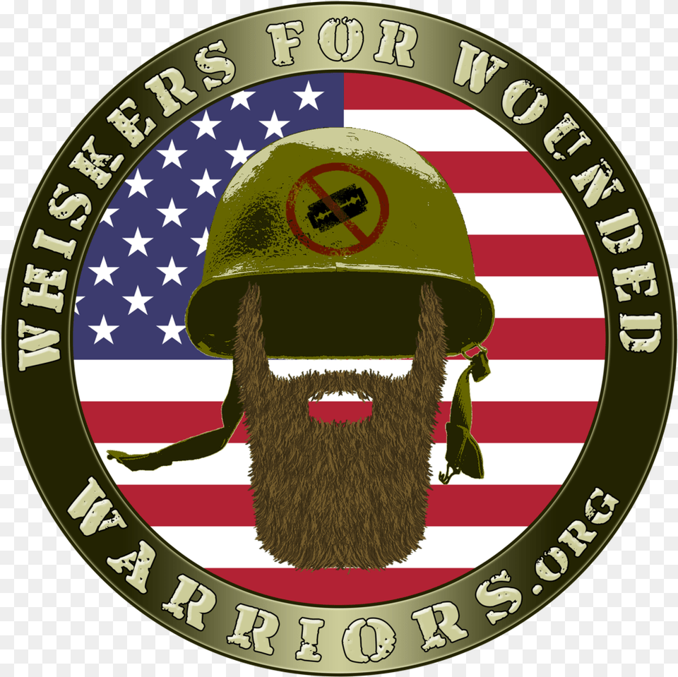 Whiskers For Wounded Warriors Warrior Logo, Badge, Symbol, Helmet, Adult Free Transparent Png