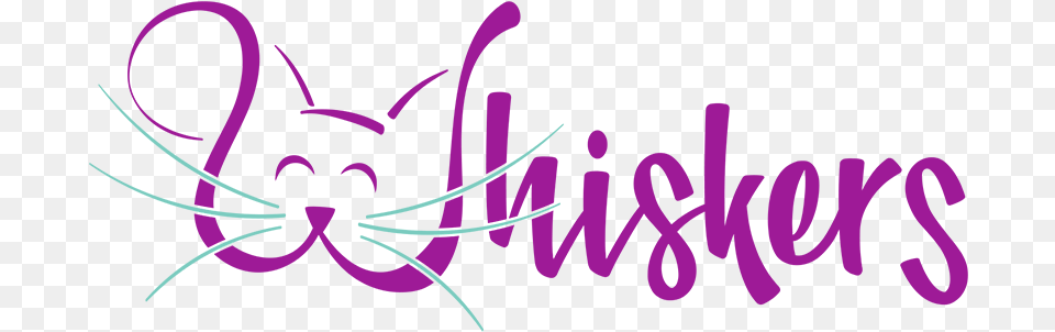 Whiskers Girly, Purple, Art, Graphics, Text Free Png Download