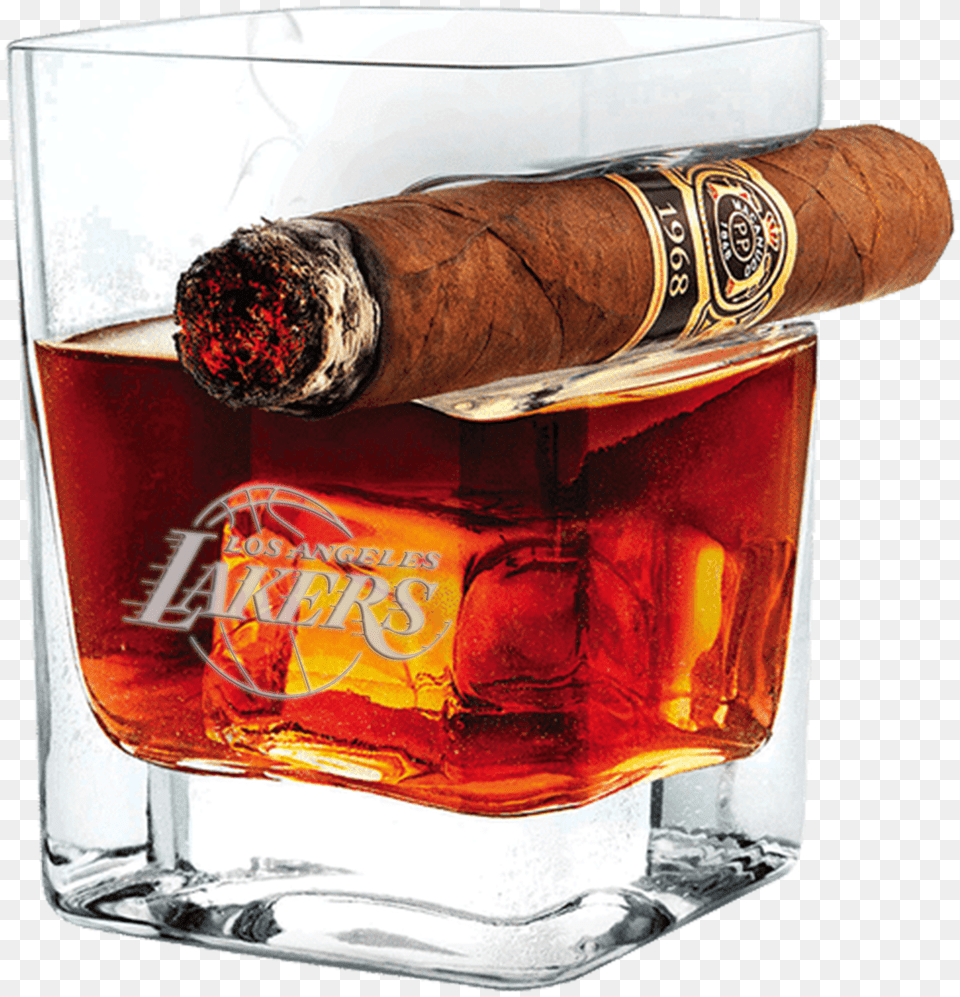 Whiskey And Cigar Glass Png Image