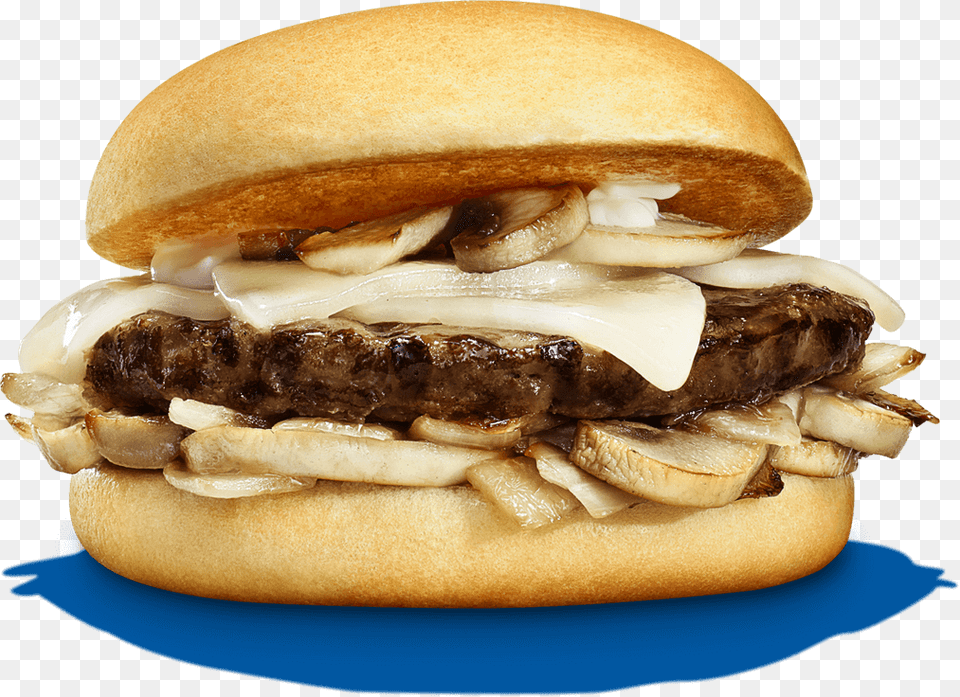 Whiskey Onions Amp Mushroom Burger Cheeseburger, Food Png Image