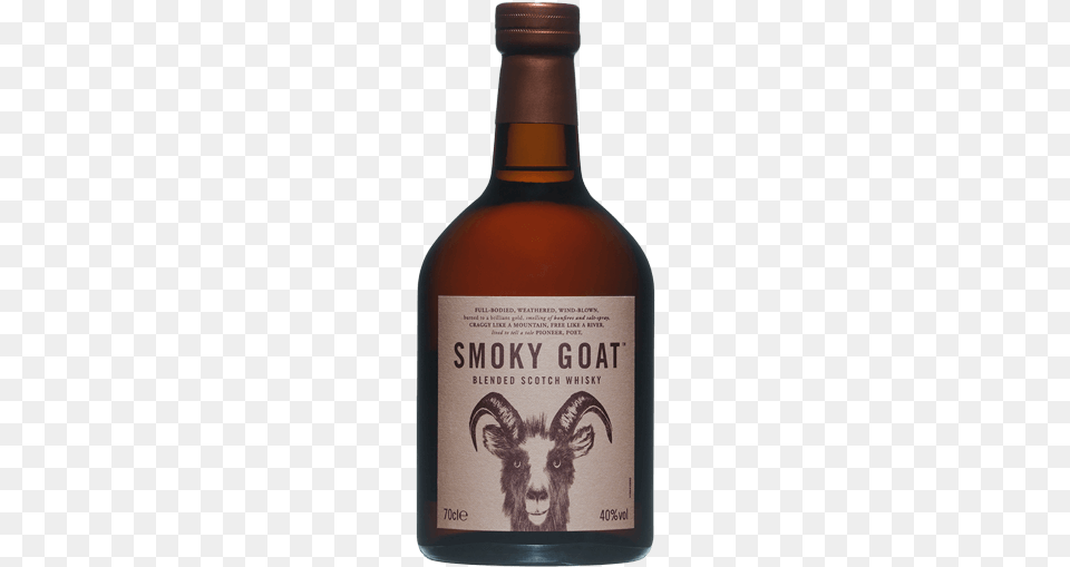 Whiskey Union Smoky Goat Smoky Goat Blended Whisky, Alcohol, Beer, Beverage, Liquor Free Png