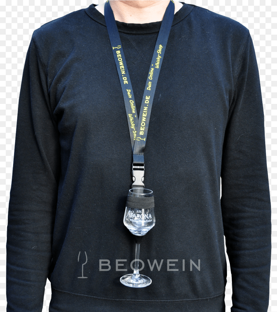 Whisky Glass Holder With Lanyard Guinness, Clothing, Long Sleeve, Sleeve, Accessories Free Png
