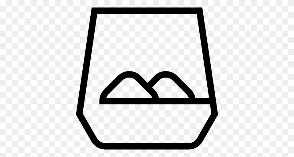 Whisky Snifter Glass Icon, Gray Free Transparent Png