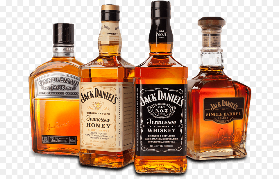 Whisky Whiskey Jack Daniels Range, Alcohol, Beverage, Liquor, Bottle Png