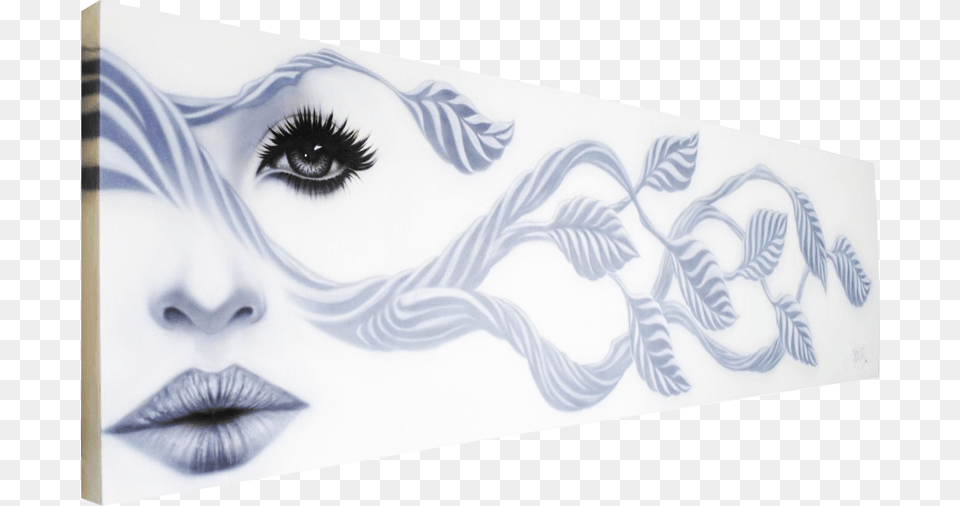 Whisper Of A Kiss, Art, Graphics, Drawing, Person Png Image