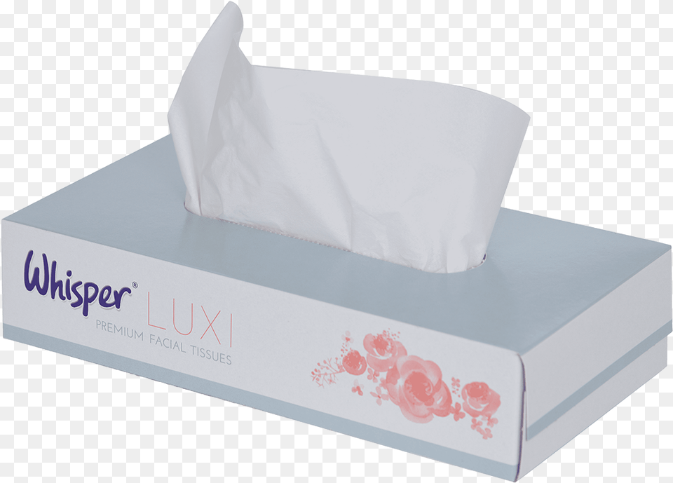 Whisper White Facial Tissues Facial Tissue, Paper, Towel, Paper Towel, Flower Free Png Download
