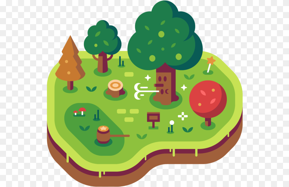 Whispy Woods Kirby Discord Dioramas Illustrations By, Birthday Cake, Cake, Cream, Dessert Png