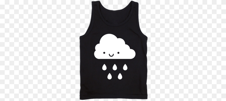 Whistle And Flute Kawaii Cloud Tank, Clothing, Tank Top, Vest Free Transparent Png