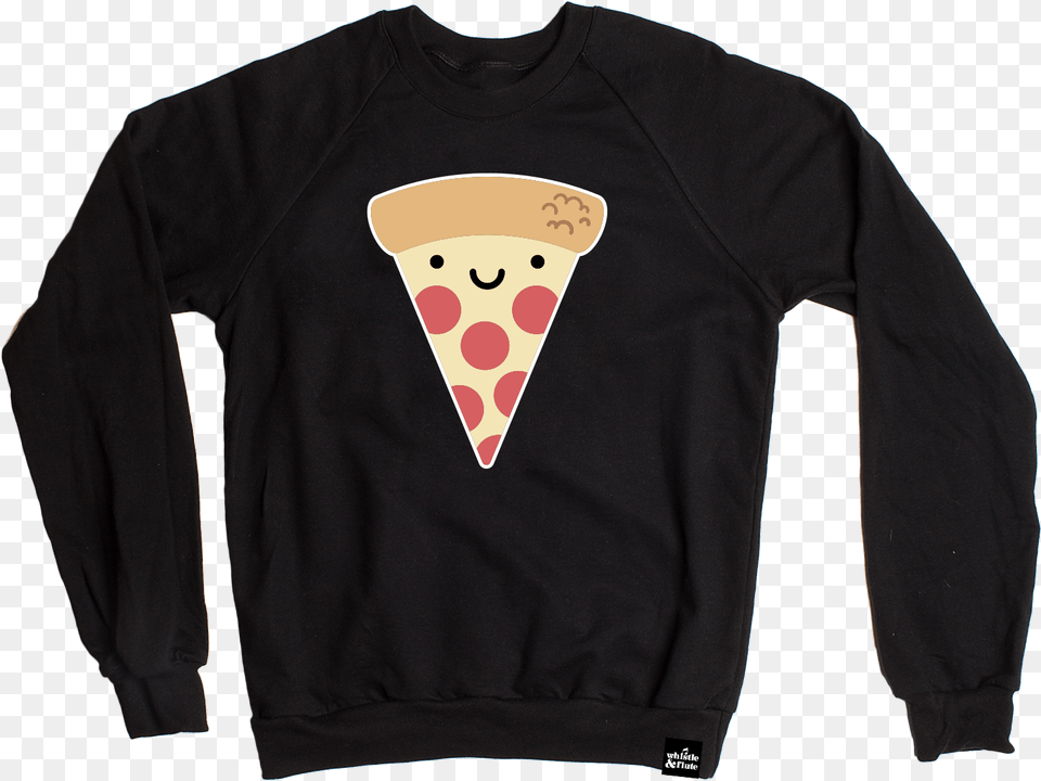 Whistle Flute Adult Kawaiipizza Sweatshirt V Whistle And Flute Pizza Sweater, Clothing, Knitwear, Long Sleeve, Sleeve Free Png Download