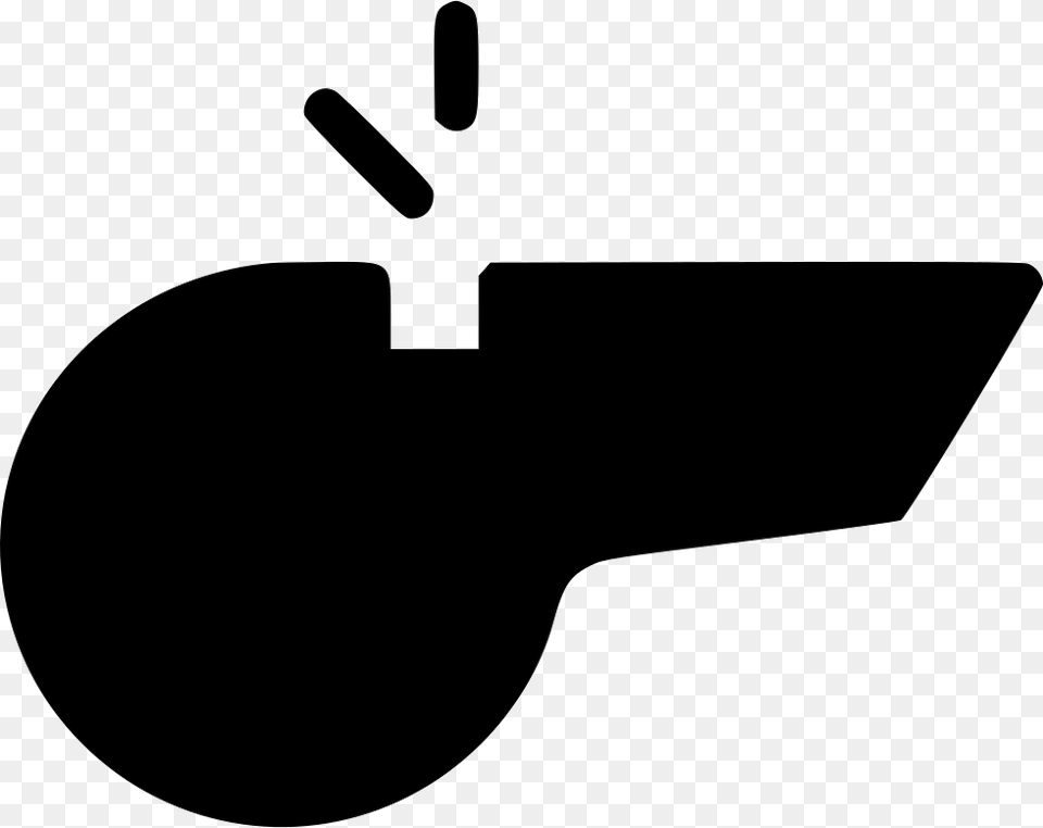 Whistle Icon Download, Smoke Pipe, Stencil Free Transparent Png