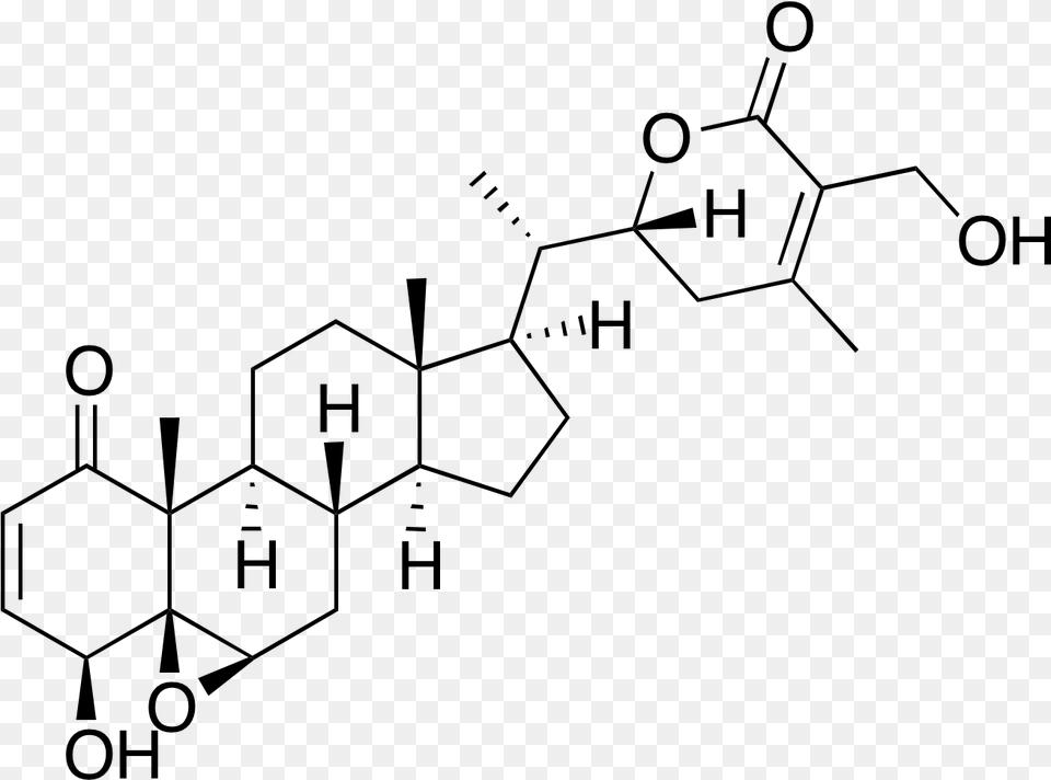 Whitaferin A Molecule Tauro Alpha Muricholic Acid, Gray Free Png