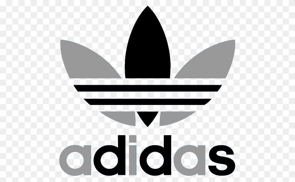 White Adidas Logo Transparent Adidas Logo Transparente, Symbol, Aircraft, Airplane, Transportation Free Png Download
