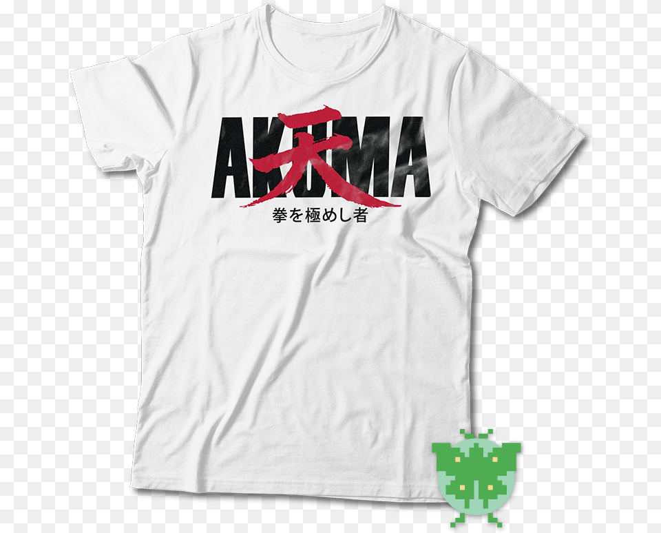 White Akuma X Akira Shirt Akuma Akira T Shirt, Clothing, T-shirt Free Png Download