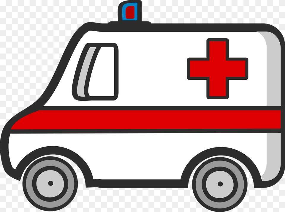 White Ambulance Clipart, Transportation, Van, Vehicle, Moving Van Png