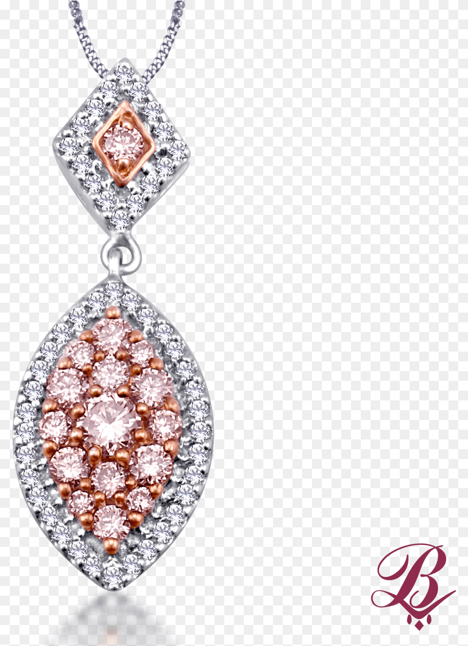 White Amp Naturally Pink Diamond Marquise Pendant, Accessories, Earring, Jewelry, Gemstone Png