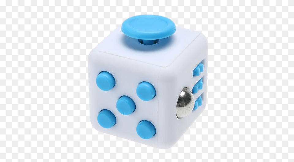 White And Blue Fidget Cube, Dice, Game, Medication, Pill Free Png Download