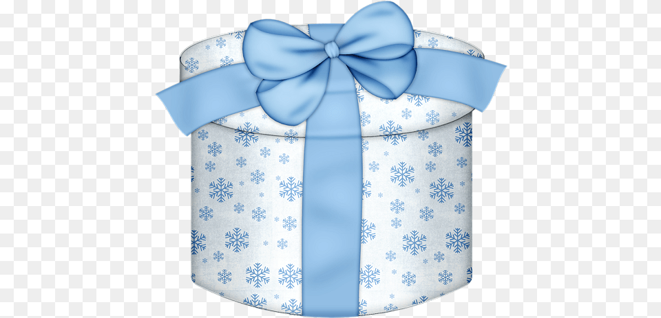 White And Blue Round Gift Box Clipart Feliz Round Gifts Clipart, Accessories, Formal Wear, Tie, Blouse Png Image