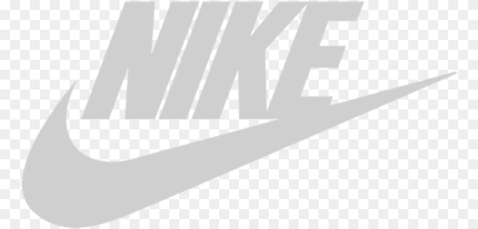 White And Grey Nike Symbol, Logo Free Png Download