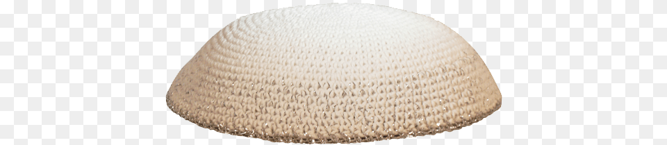 White And Silver Crochet Kippah To Tie Dye Beanie, Cap, Clothing, Hat, Outdoors Png